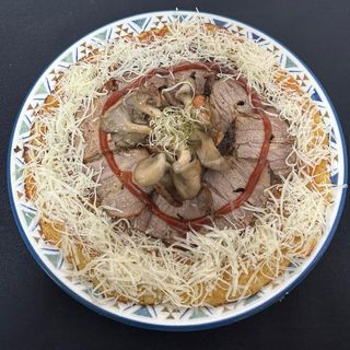 Деруняка з шашликом і гливами(450)