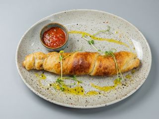 Запеченець з сиром та шинкою