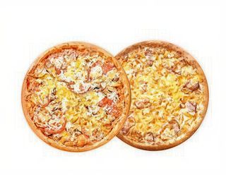 Комбо піца Барбекю + піца Салямі