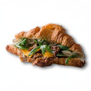 Гарячий Круасан з томленою яловичиною (300)