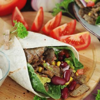 Фірмовий донер з червоною квасолею ( 420 г)