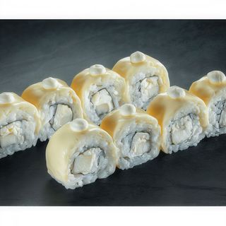 Сирний рол з креветкою