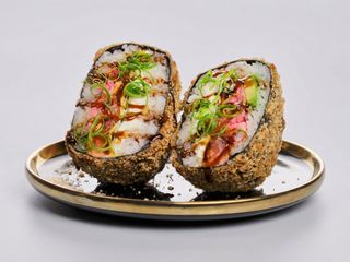 Суши бургер Crazy crab великий (500г)