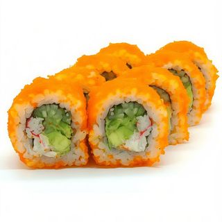 Рол Каліфорнія з крабом (230г/8шт)