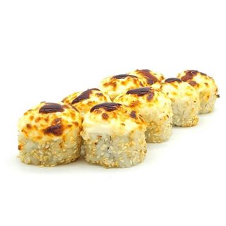 Запечений рол з лососем