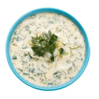 Окрошка з куркою