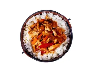 Рис з куркою та овочами (420г)