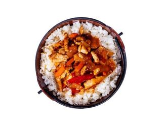 Рис з куркою та овочами (420г)