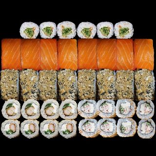 Суші-бокс Акційна Філа 1кг (38шт/925г)