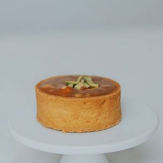 Тарта міні горіхова з солоною карамелью