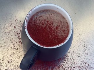 Мокко з малиною