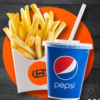 Меню Crazy з яловичиною (370/100г/0.5л)