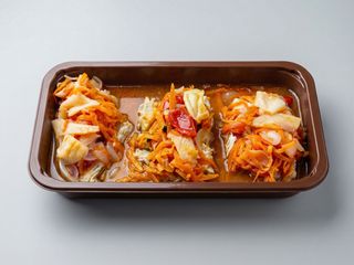 Риба  з овочами (100г)