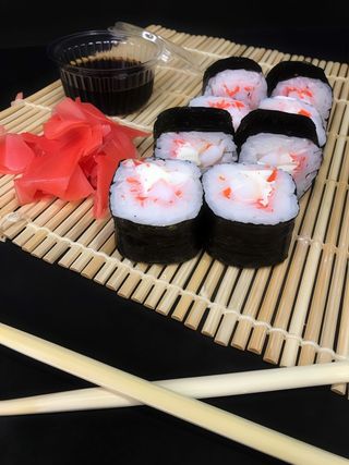 Креветка з сиром