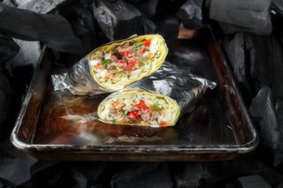 Шаурма з яловичиною та свіжими овочами