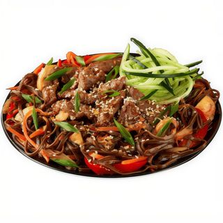 Соба з телятиною (350 г)