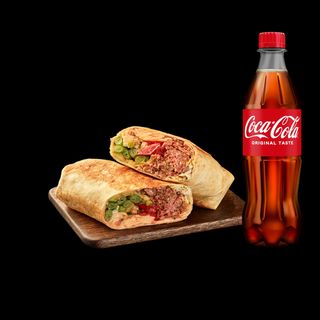 Шаурма з бараниною та спаржею Комбо