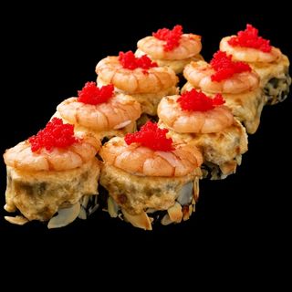 Запечений рол з креветкою і тунцем (8шт, 450 г)