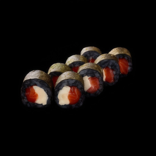 Маки БЛЕК з лососем х/к (8 шт., 120 г)