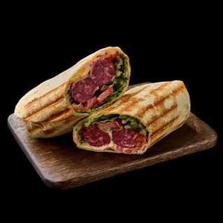 Дабл хот-дог телячий у тортіллі (325 г)