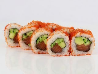 Каліфорнія з лососем в ікрі (255г)