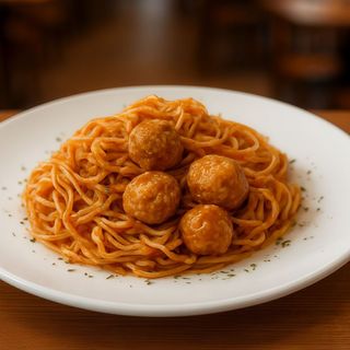 Паста з мітболами (240 грам)