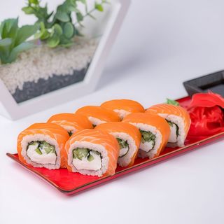 Рол Філадельфія лосось та огірок (290г)