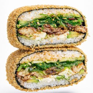 Суші бургер з вугрем