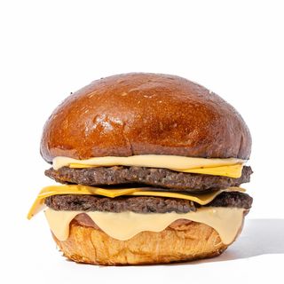 Дабл сирний бургер