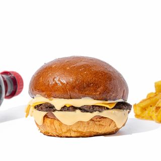 Сирний бургер меню