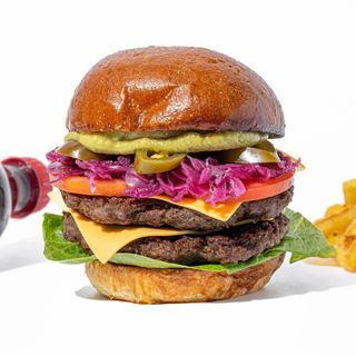 Дабл мехісо бургер меню