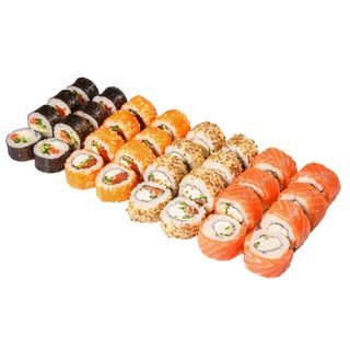 Сет Каліфорнійський  з лососем