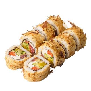 Рол Боніто з лососем спайсі