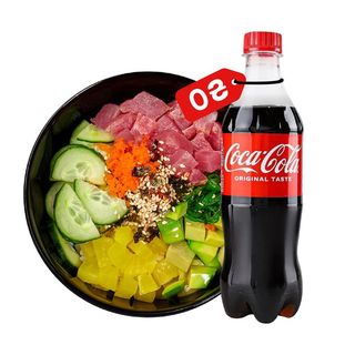 Комбо Ланч (Боул з тунцем і Coca-Cola 0.5)