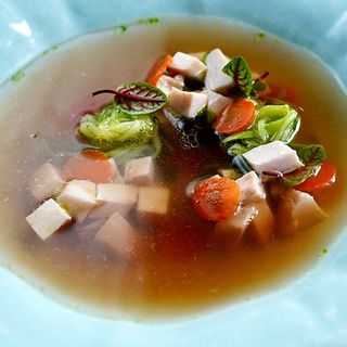 Овочевий бульйон з куркою (300 г)