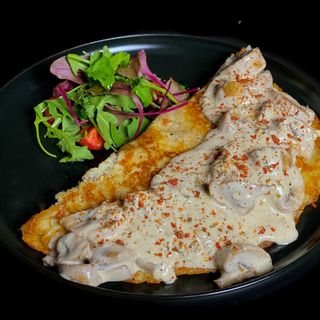 Скажений дерун з куркою та грибами (510 гр)