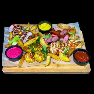 Асорті м'яса на грилі (1200г)