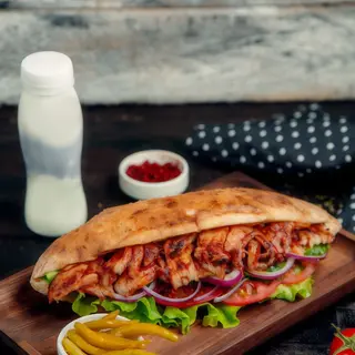 Шаурма Куряча в булці