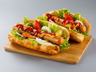 Хот-дог в Булці Курячий