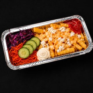 Картопля фрі з салатом (300 г)