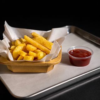 Картопля фрі + кетчуп