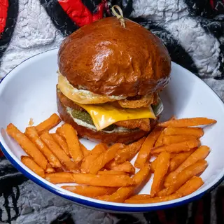 Crispy boom burger