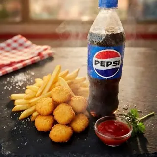 Комбо фрі/нагетси(12 шт.)/Pepsi(500 мл.)