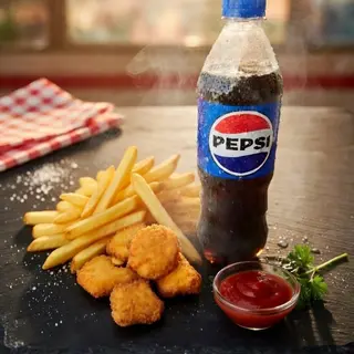 Комбо фрі/нагетси(4 шт.)/Pepsi(500 мл.)