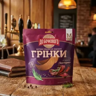 Грінки зі смаком "Бастурма"