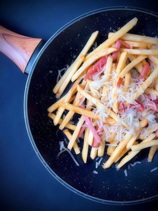 Картопля з шинкою та пармезаном 0,170