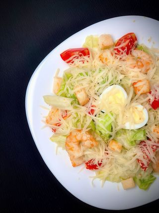 Салат Цезар з тигровою креветкою 0,265