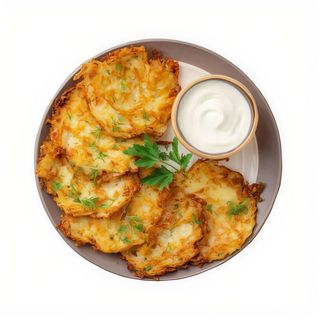 Деруни зі сметаною