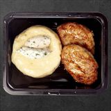 Картопляне пюре з котлетами (330г )