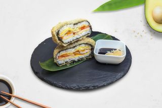 Суші бургер з куркою